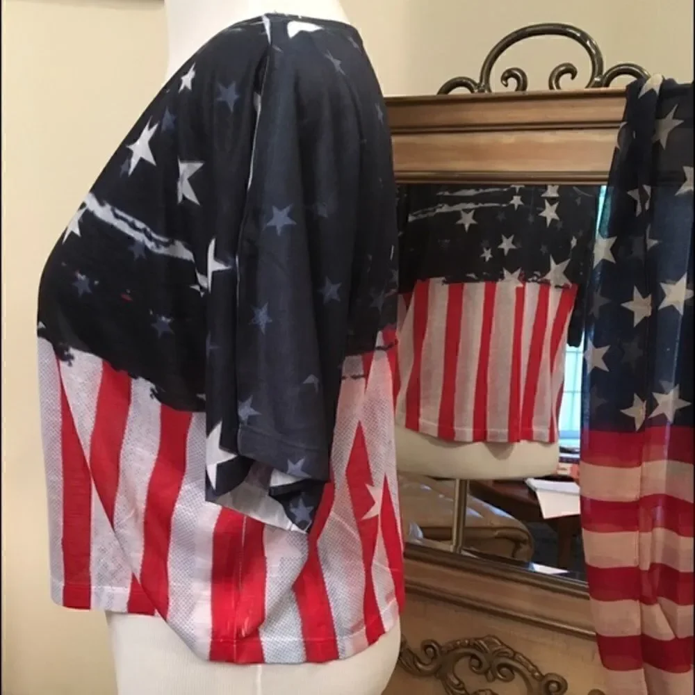 ⬆️Stars & Stripes Top   - Picture 3 of 6